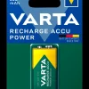 Varta Genopladelig batteri - 9V 200 mAh| Batterier
