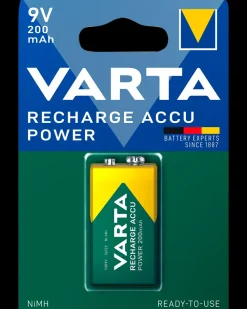 Varta Genopladelig batteri - 9V 200 mAh| Batterier