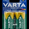 Varta Genopladelig batteri - D 3000mAh 2-pak| Batterier