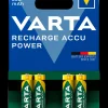 Varta Genopladelig batteri - AAA 800mAh 4-pak| Batterier