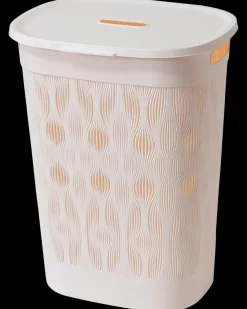 Vasketøjskurv 55 L - Hvid| Garderobe Og Opbevaring