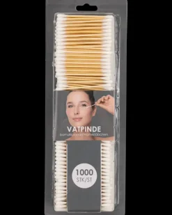 Vatpind Bambus 1000 stk| Kosmetik Og Personlig Pleje