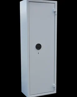 Våbenskab til 9 våben - med overskab| Våbenskabe