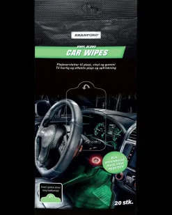 BRANFORD Vådservietter til vinyl 20-pak| Øvrig Bilpleje