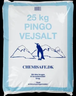 Vejsalt i pose - 25 kg| Kemi Og Rengøring|Sneskovle Og Vejsalt