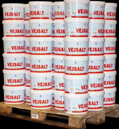 Vejsalt spand 10 kg - helpalle| Kemi Og Rengøring|Sneskovle Og Vejsalt