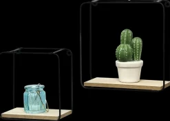 Vægreol firkantet - 2 stk.| Øvrige Møbler|Dekoration