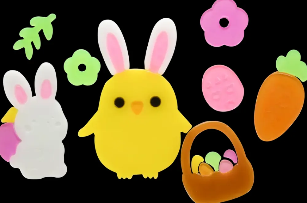 Vinduesklistermærker - Påske| Dekoration