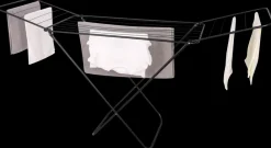 Vingetørrestativ 18 m sort| Tørrestativer Og Tøjklemmer