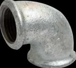 Vinkel 90° 3/4'' M/M - galvaniseret| Rør Og Fittings