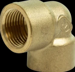 Vinkel 90° 1/2'' M/M - messing| Rør Og Fittings