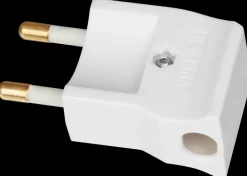 Vinkelstikprop - hvid| Stikpropper