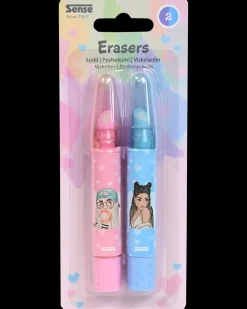 Sense Viskelæder Læbestift - 2 stk| Kontorartikler