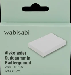 Viskelæder 2-pak| Kontorartikler