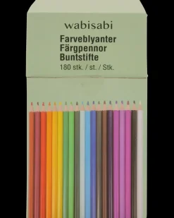 Wabisabi Farveblyanter 20 farver - 180 stk| Kontorartikler