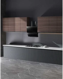 Wasco Emhætte Vertikal TV1860BL sort 60 cm| Emhætter