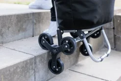 We Care Health Indkøbstrolley 6 hjul sort| Øvrige Hjælpemidler