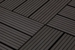 WPC Flise komposit 30 x 30 cm - koksgrå| Fliser Og Underlag