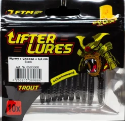 FTM Omura Wurmy Cheese 6,5 cm - Black| Endegrej Og Madding