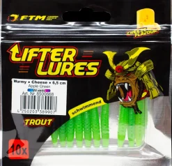 FTM Omura Wurmy Cheese 6,5 cm - Green| Endegrej Og Madding